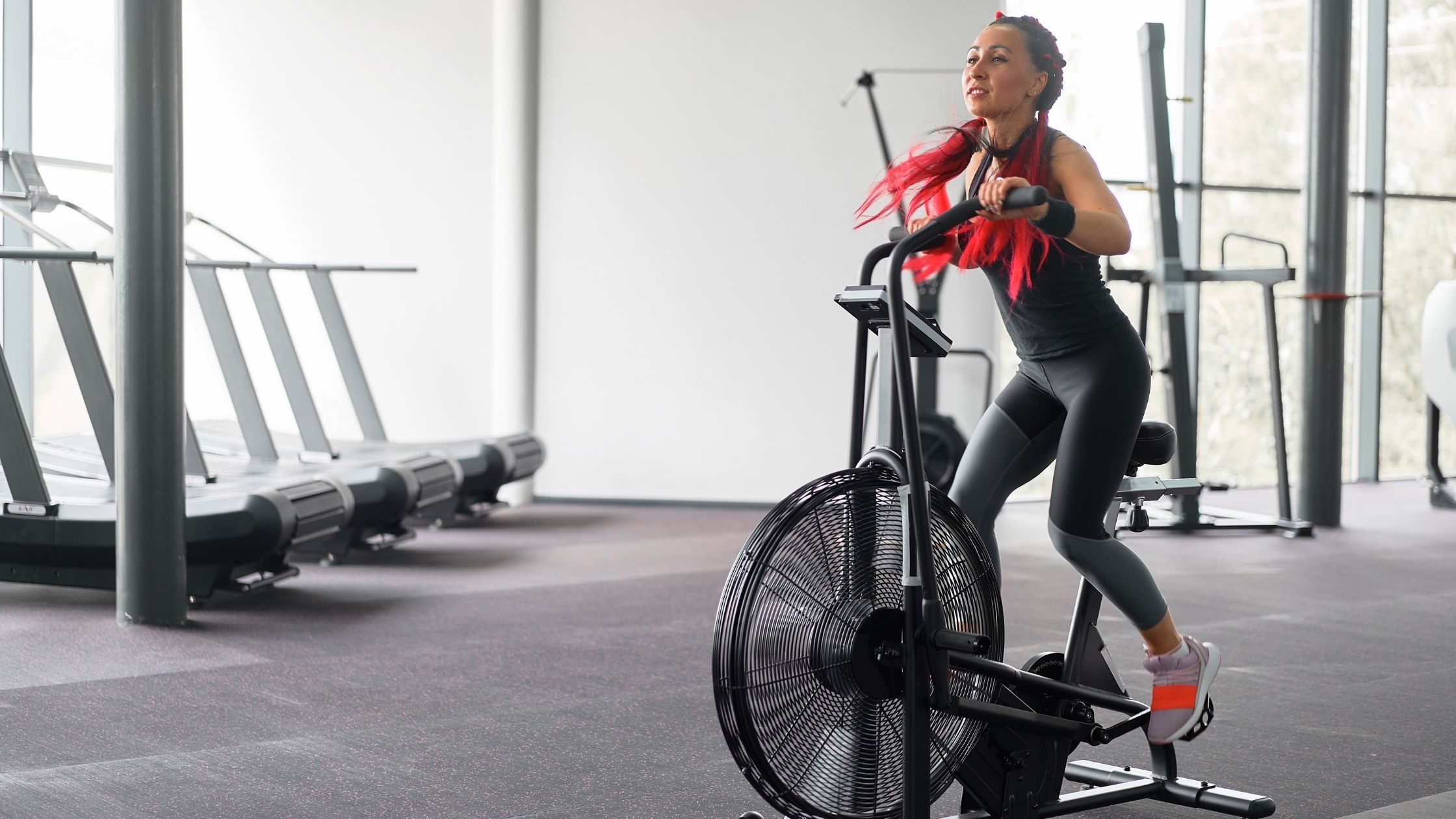 Types of exercise bikes: Fan/Air Bikes