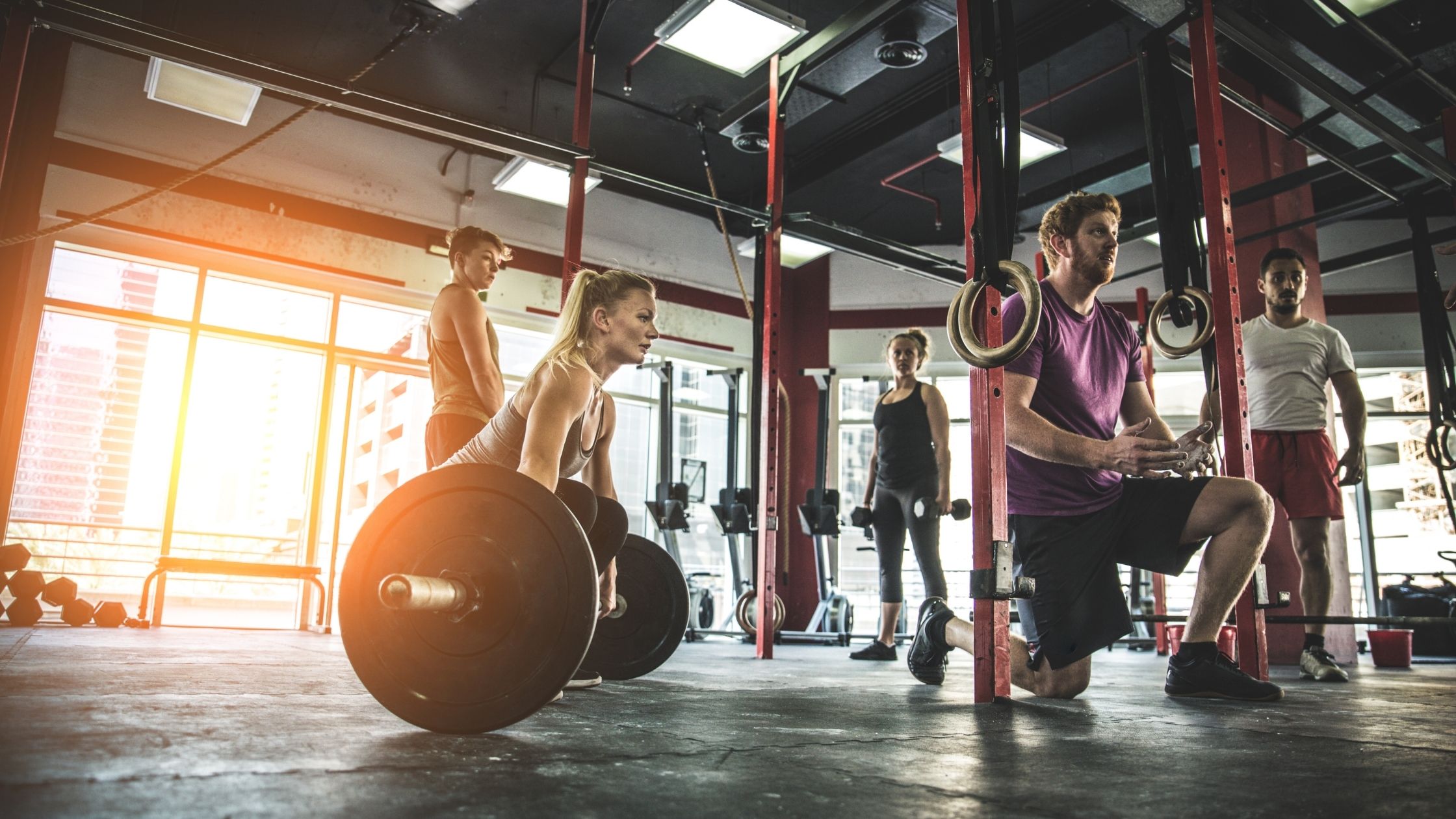 types of gyms: crossfit gym