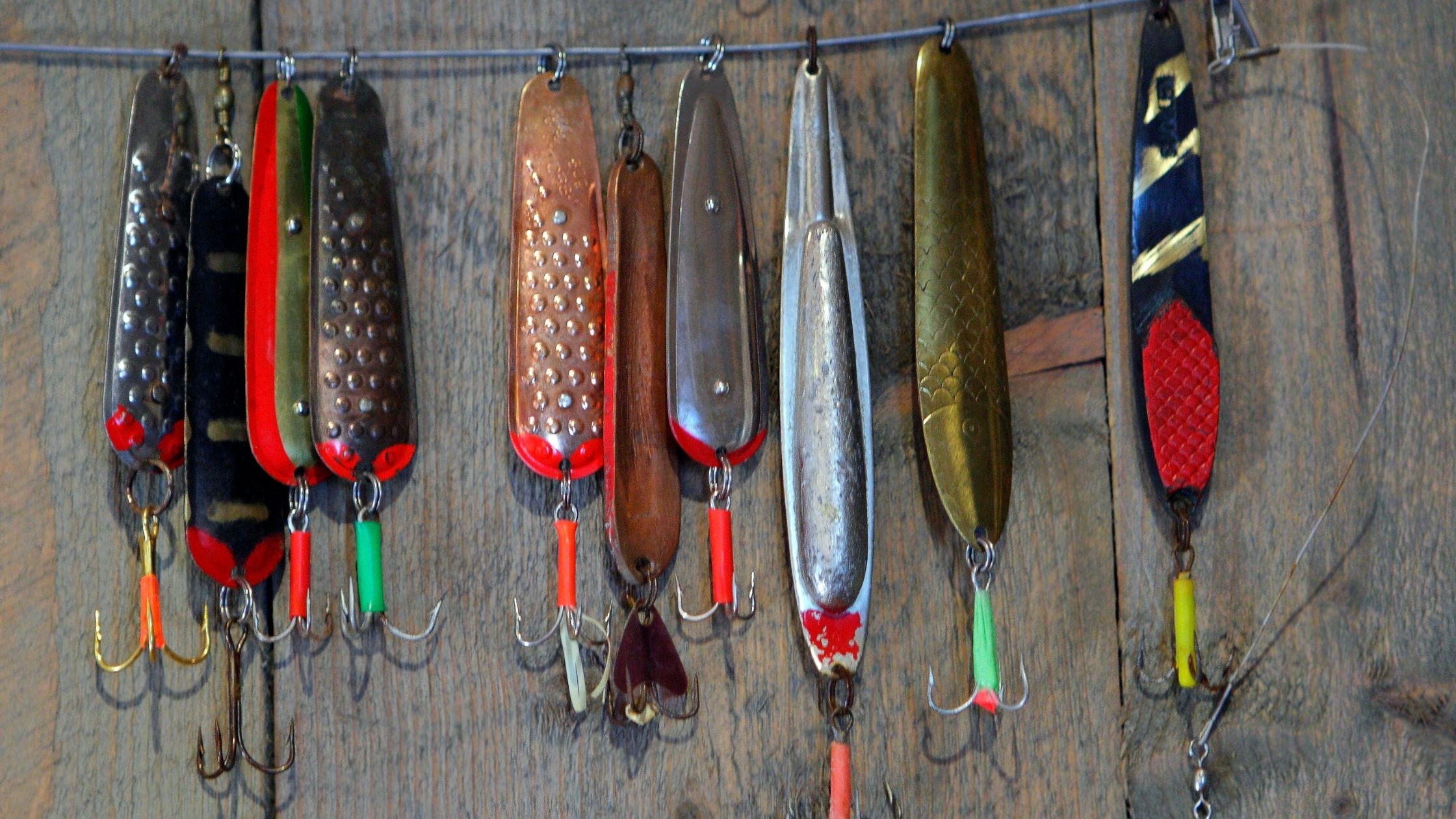 types of fishing Lures: Spoons