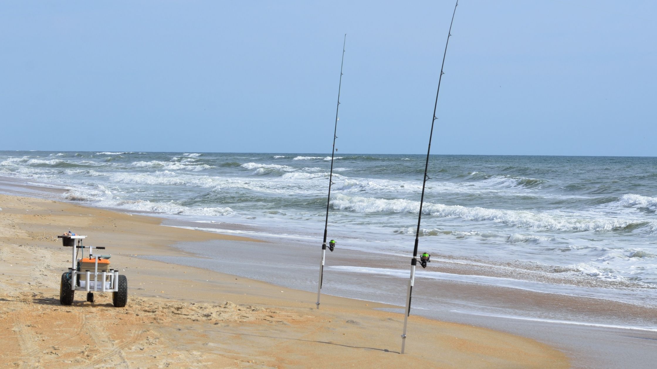 types of fishing poles: Surf Fishing Poles